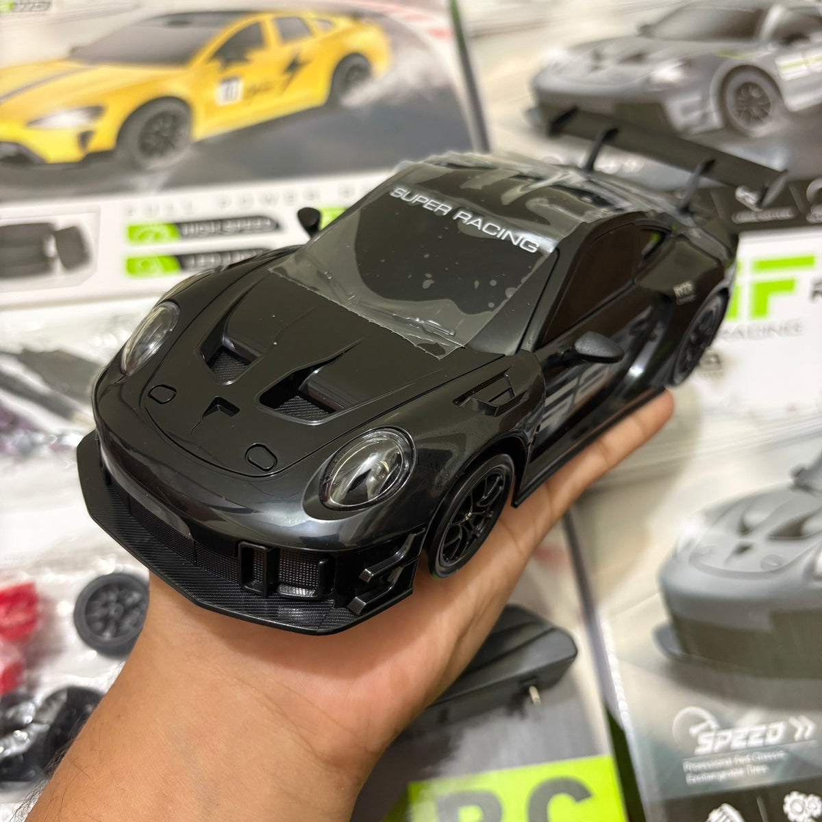 Remote Control Car | Porsche - Black