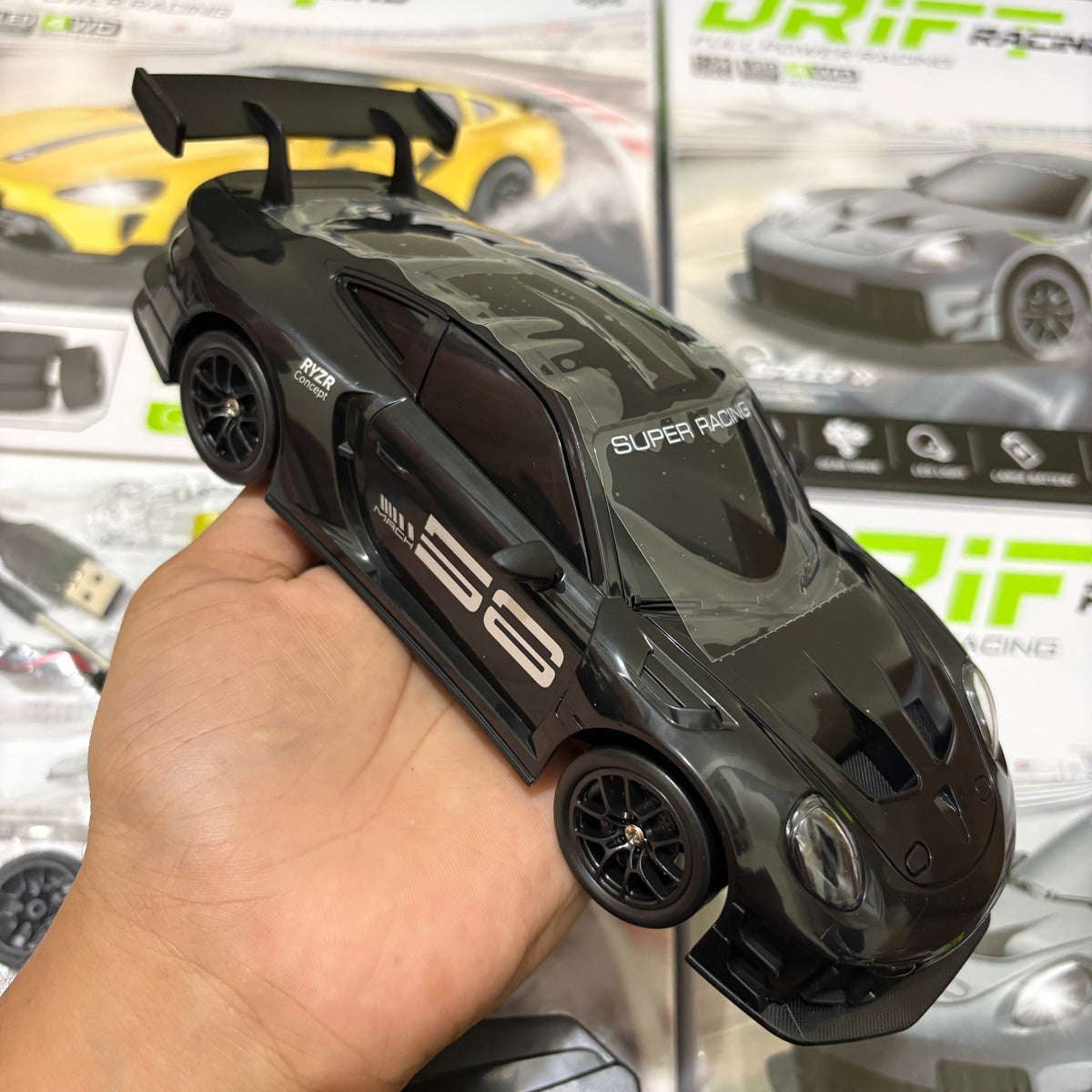 Remote Control Car | Porsche - Black
