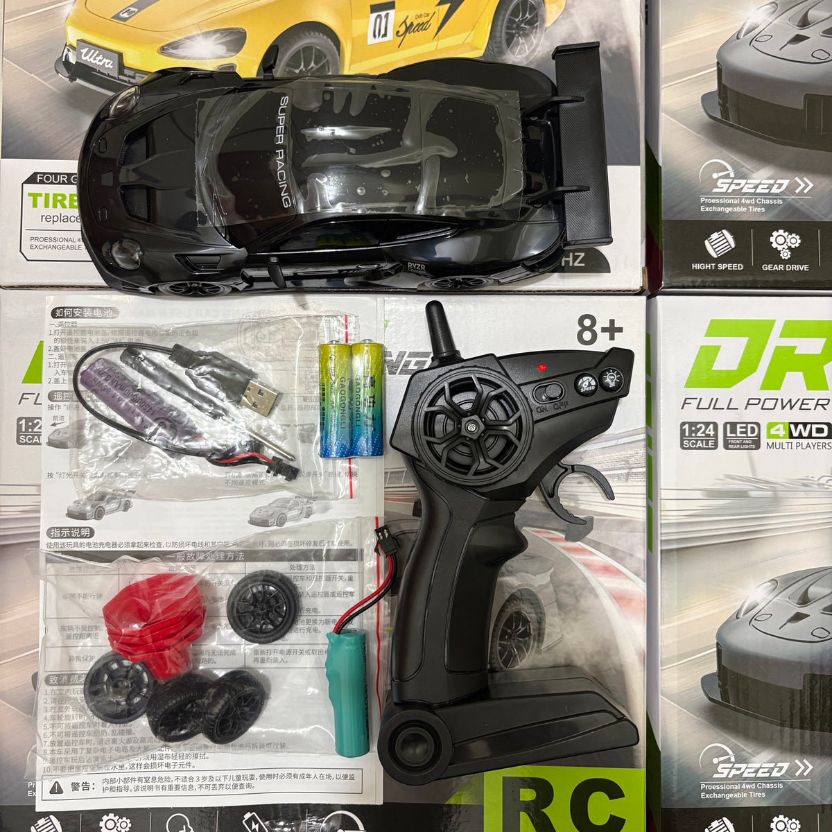 Remote Control Car | Porsche - Black