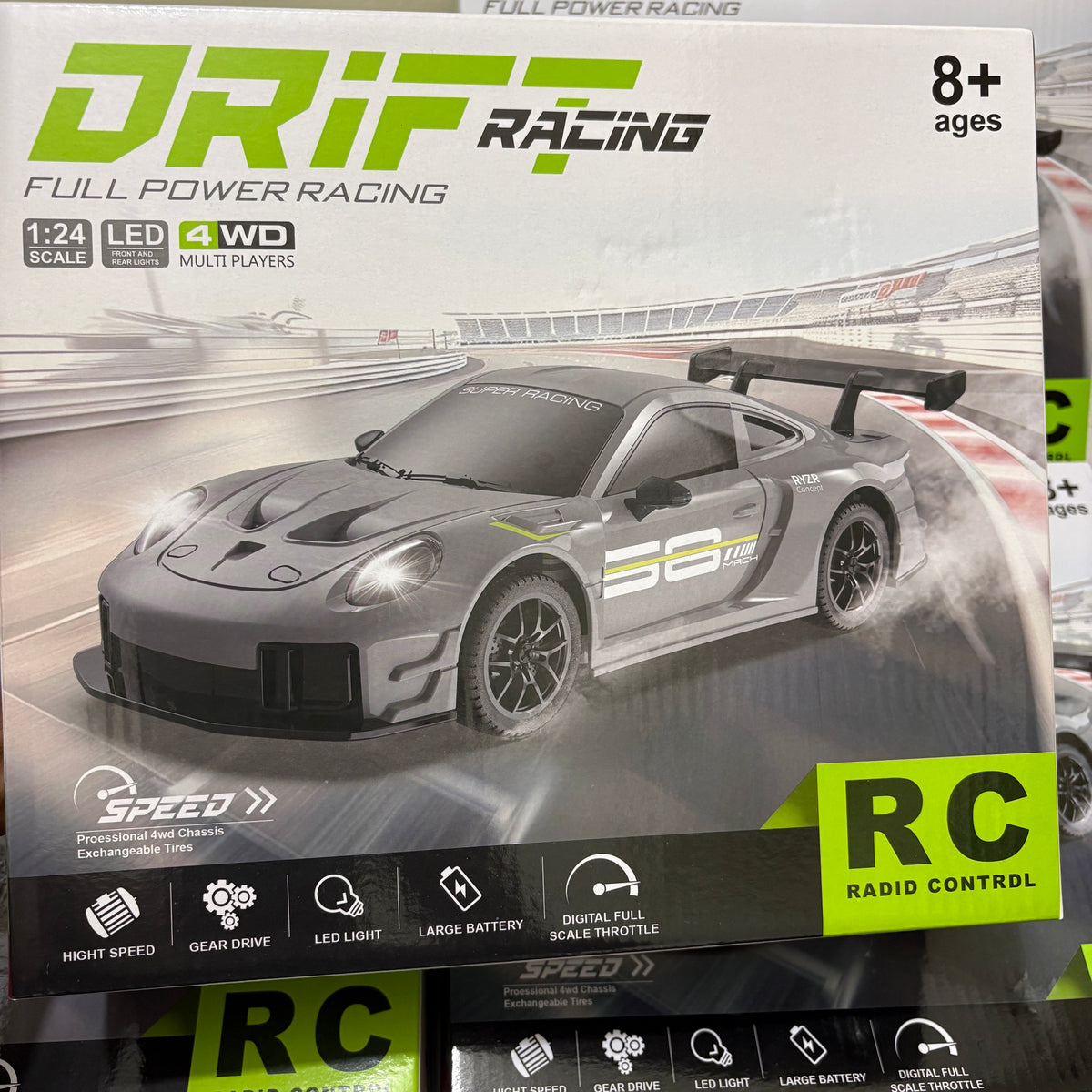 Remote Control Car | Porsche - Black