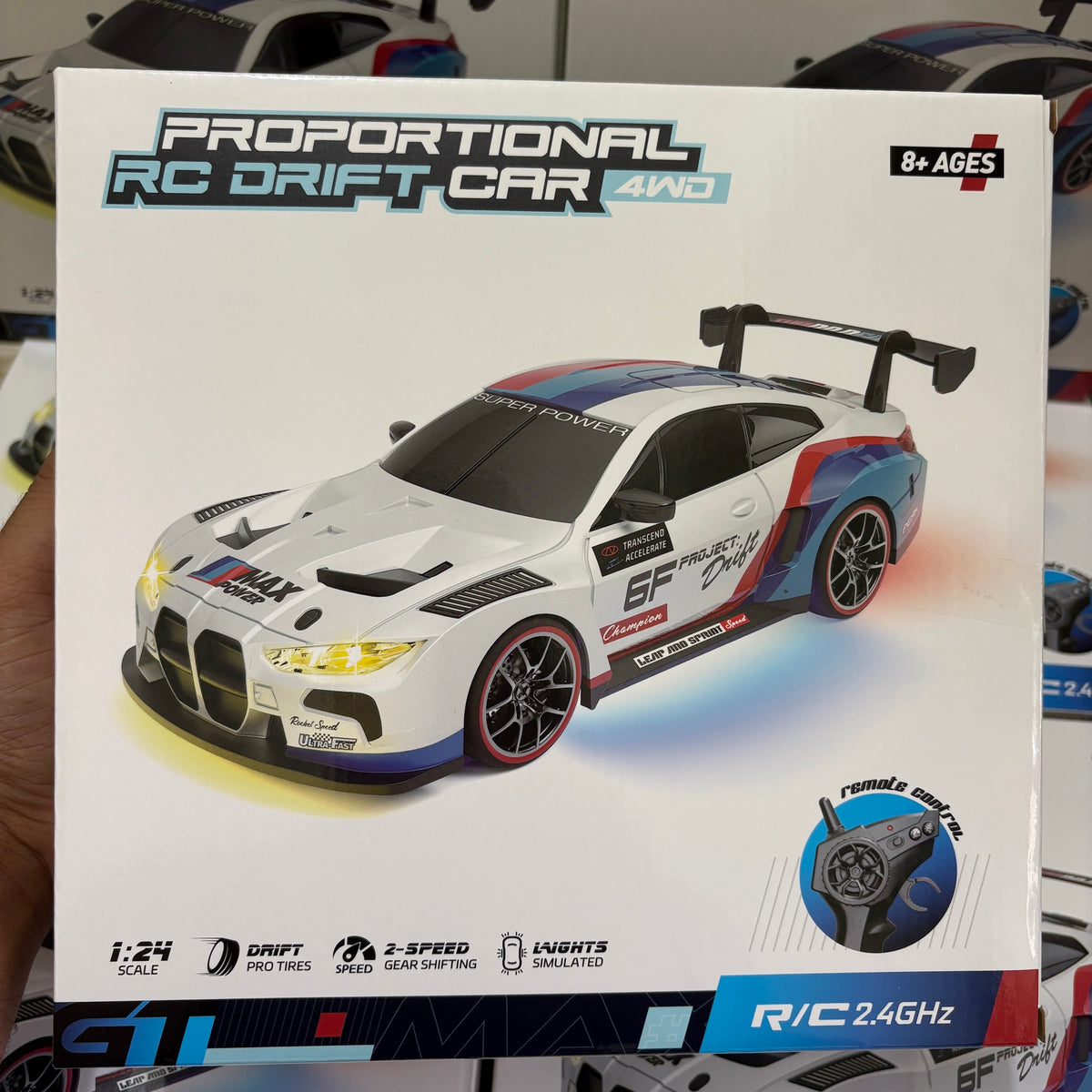 Remote Control Car | BMW - White