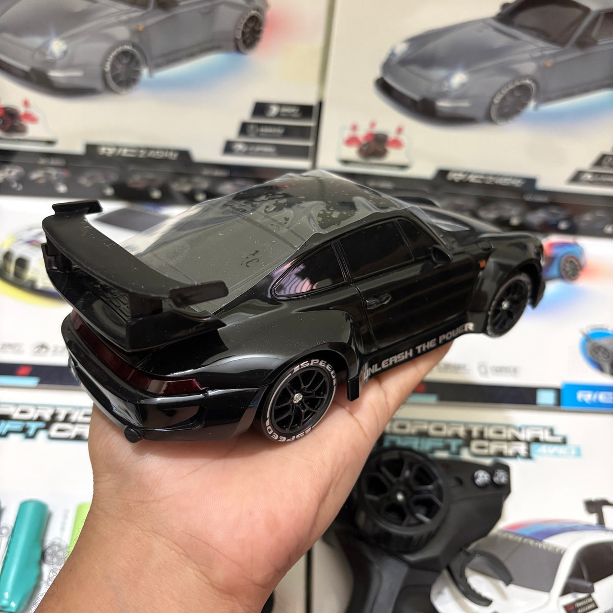 Remote Control Car | Porsche - Black
