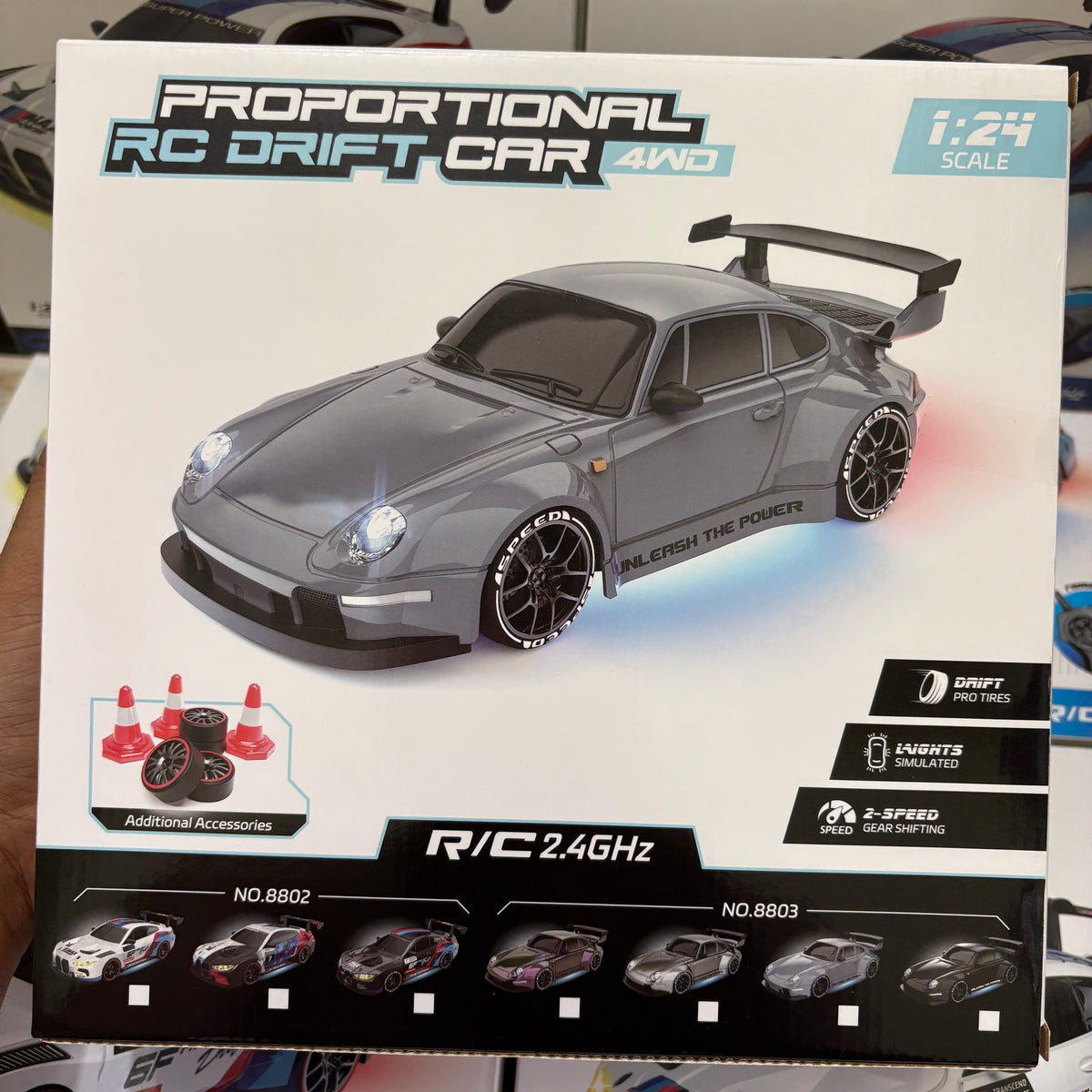 Remote Control Car | Porsche - Black