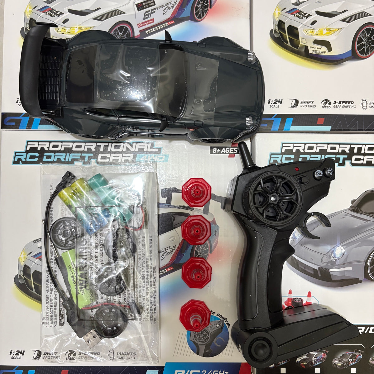 Remote Control Car | Porsche - Gray