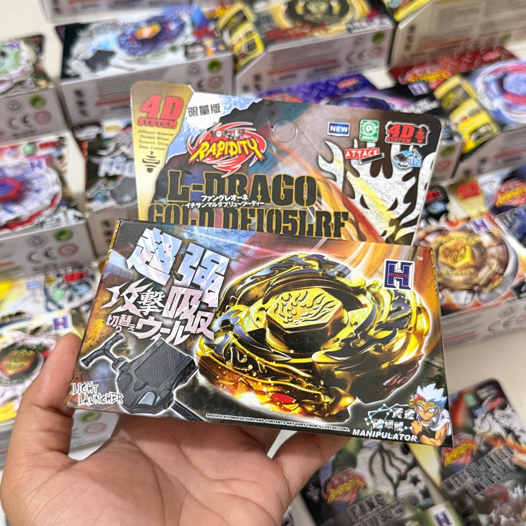 Beyblade Rapidity | L-Drago Gold DE105LRF