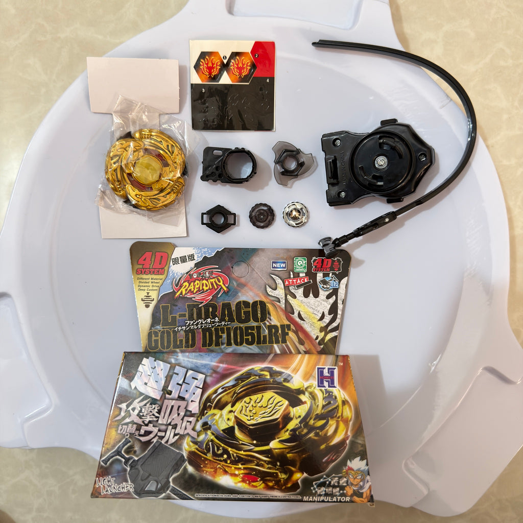 Beyblade Rapidity | L-Drago Gold DE105LRF
