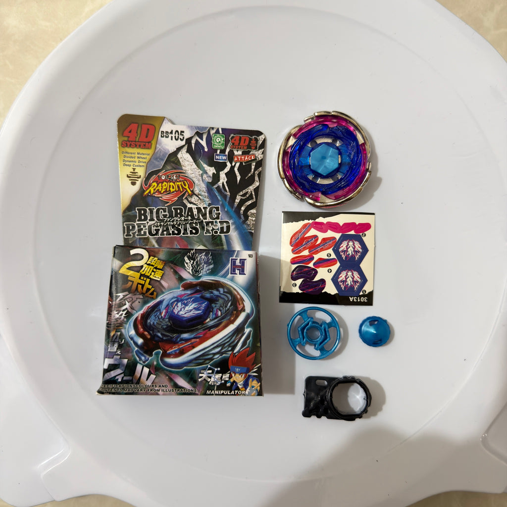 Beyblade Rapidity | Big Bang Pegasis F:D