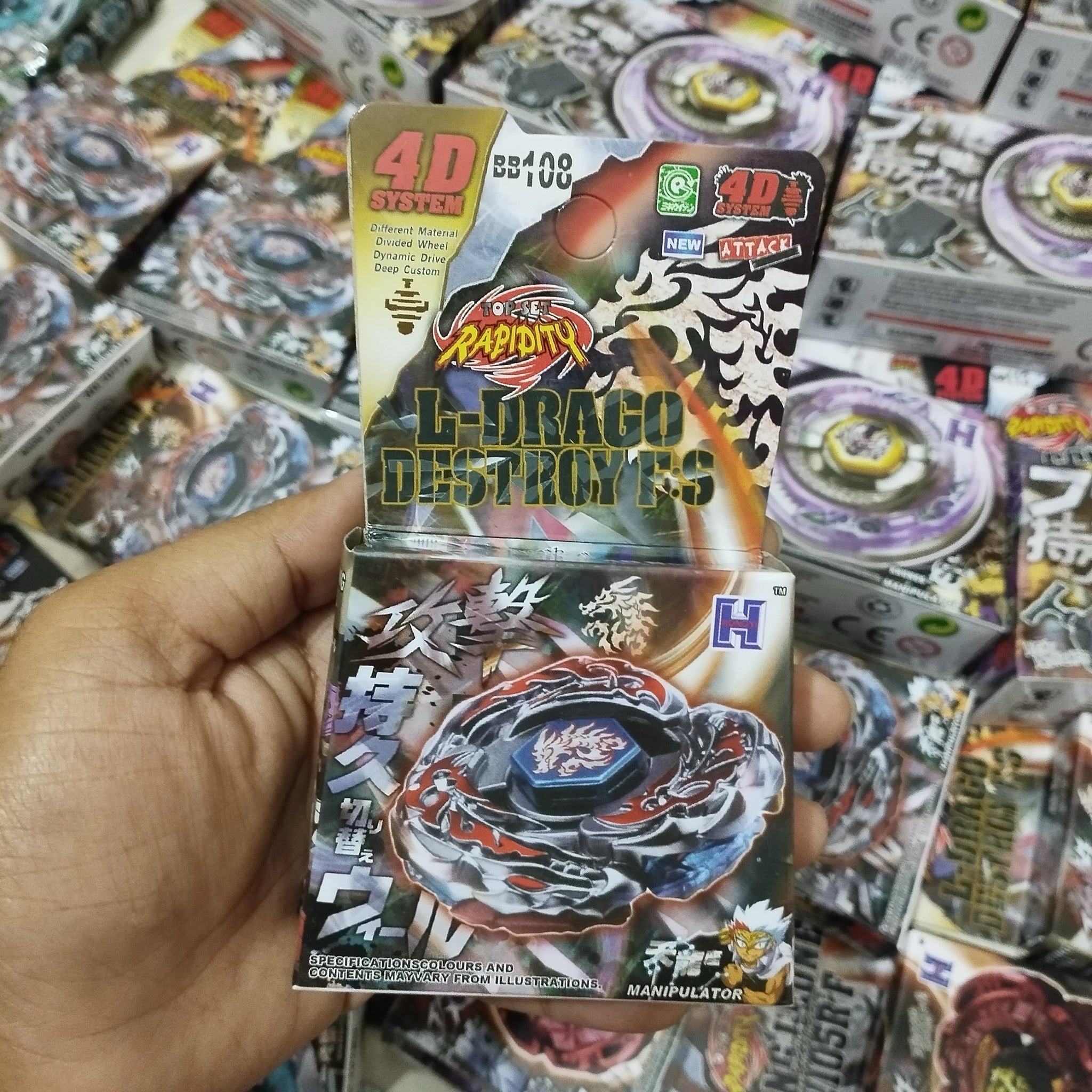 Beyblade Rapidity | L-Drago Destroy F:S