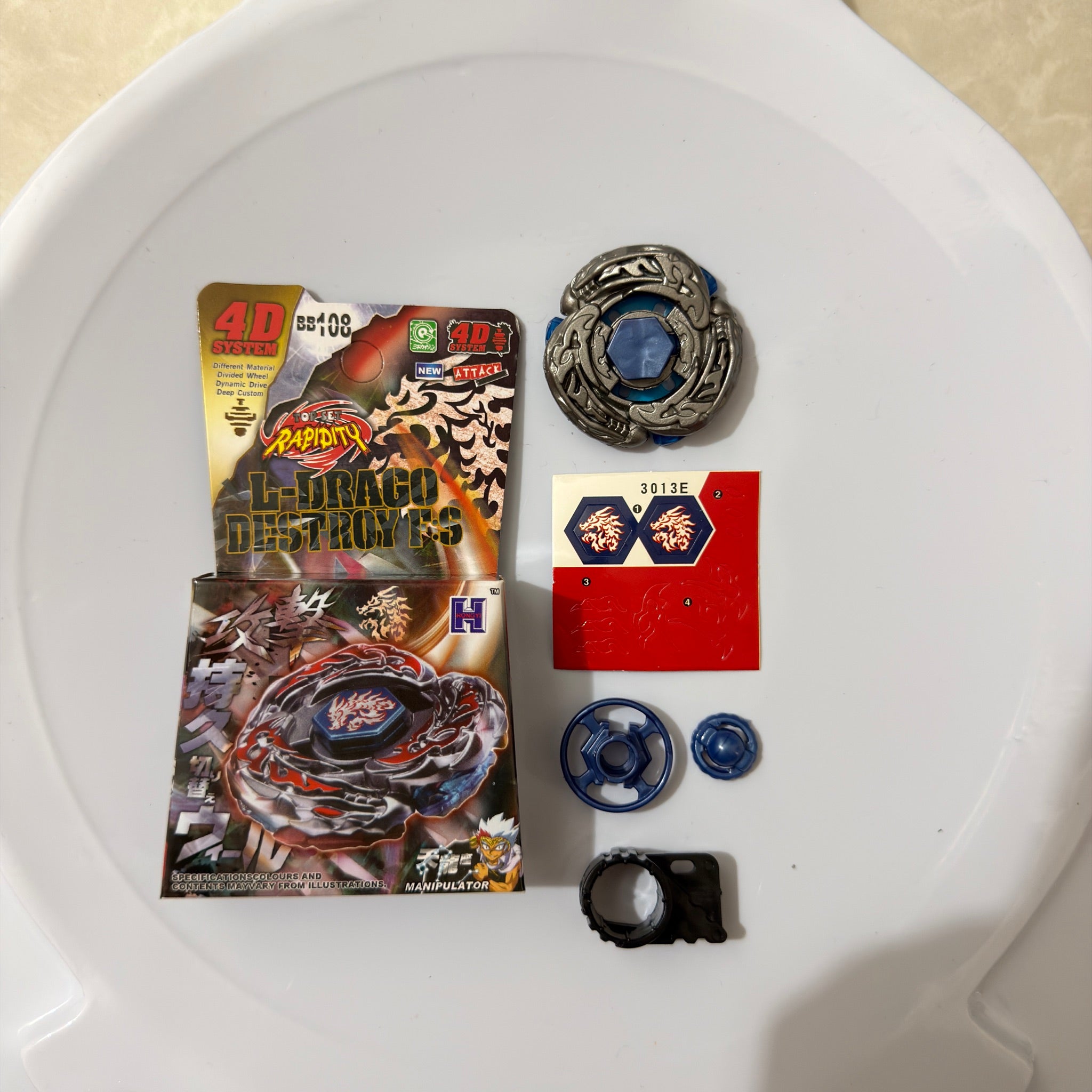Beyblade Rapidity | L-Drago Destroy F:S