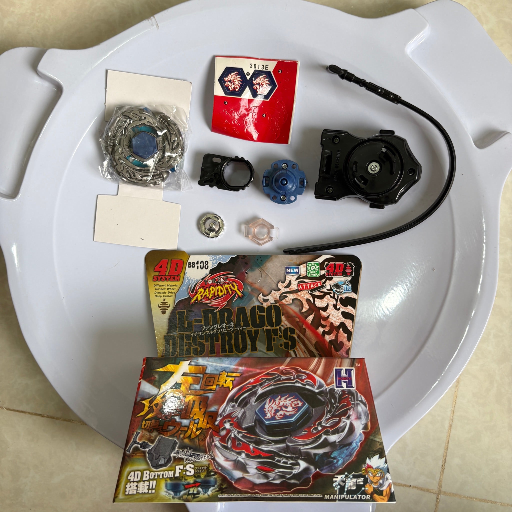 Beyblade Rapidity | L-Drago Destroy F:S
