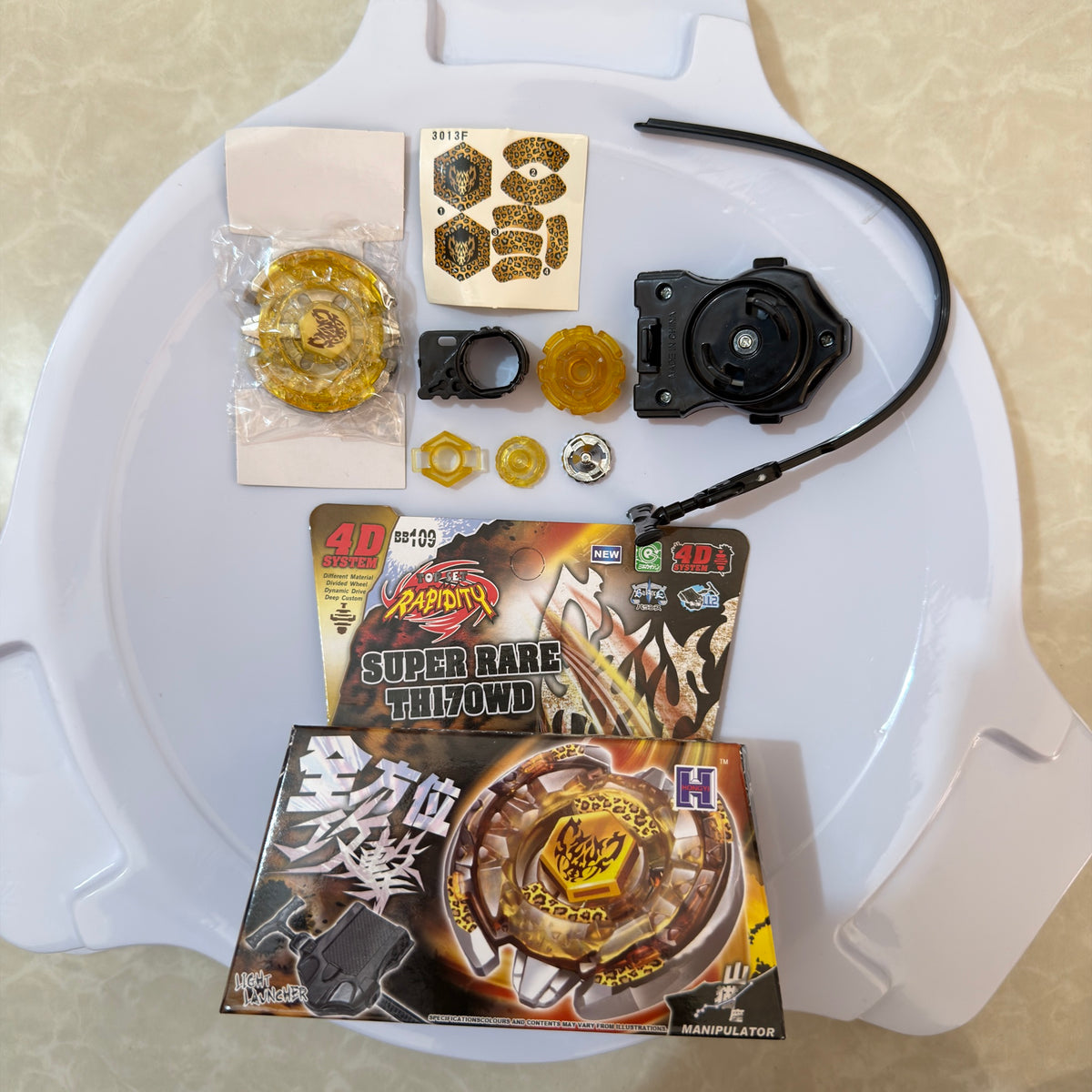 Beyblade Rapidity | Super Rare TH170WD