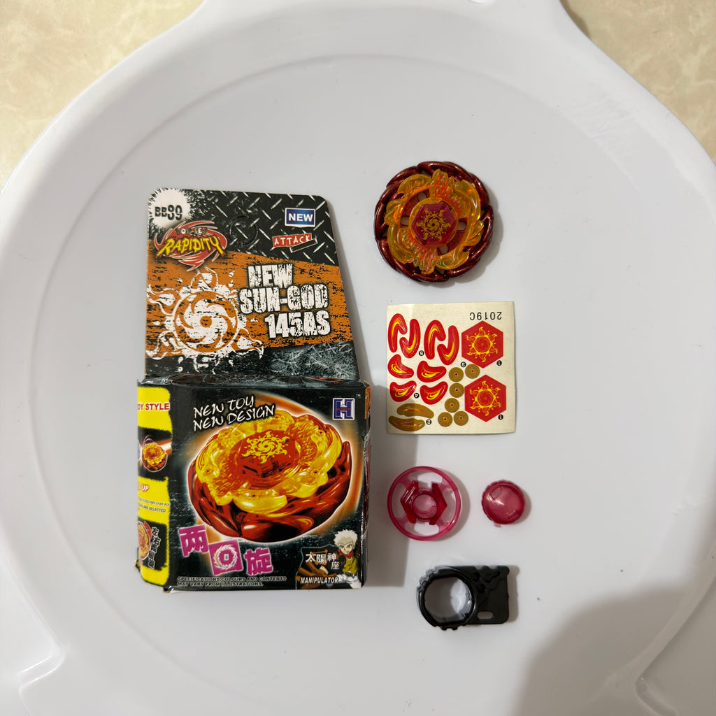 Beyblade Rapidity | New Sun God 145AS