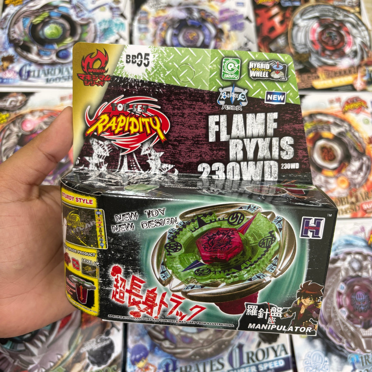 Beyblade Rapidity | Flamf Ryxis 230WD