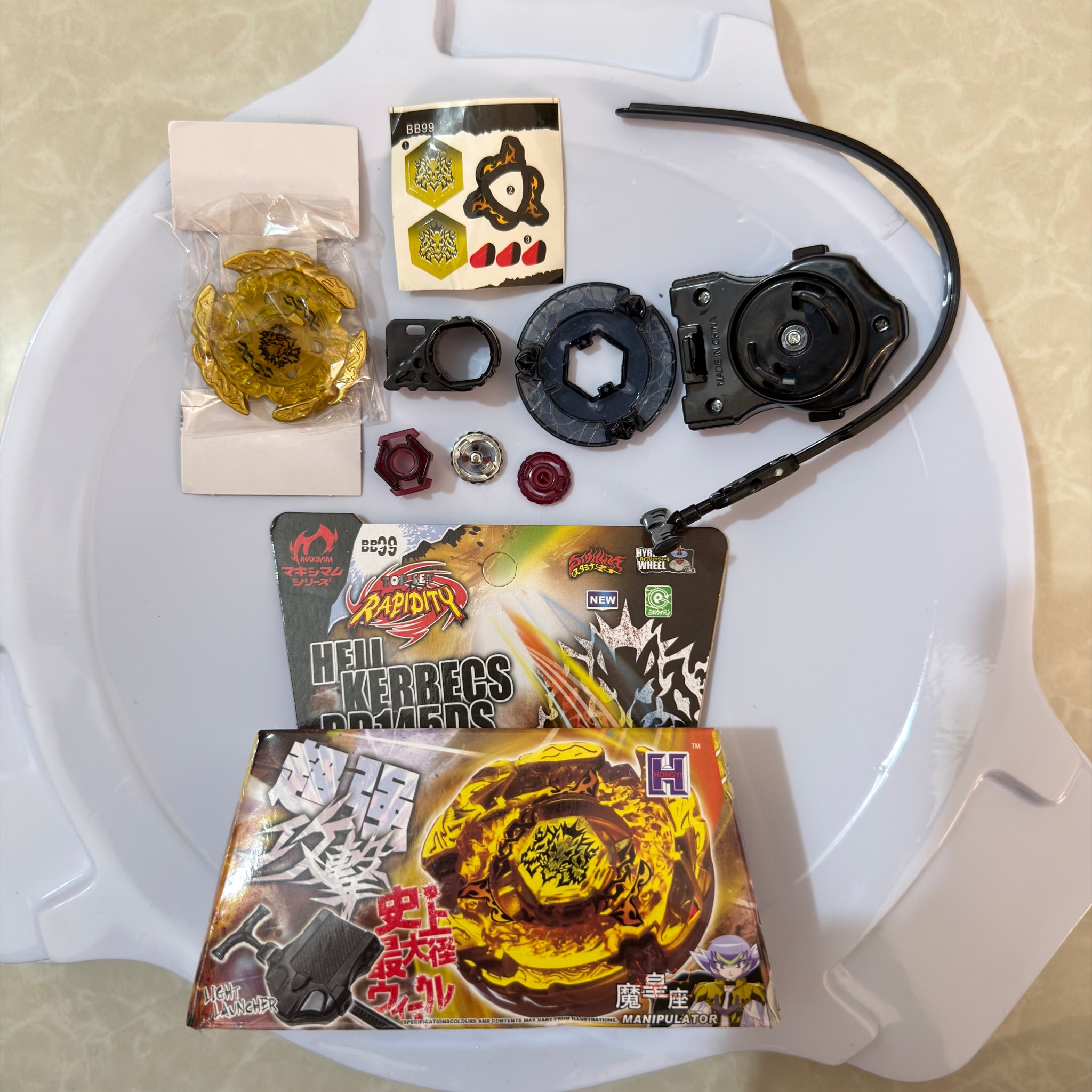 Beyblade Rapidity | Hell Kerbecs BD145DS