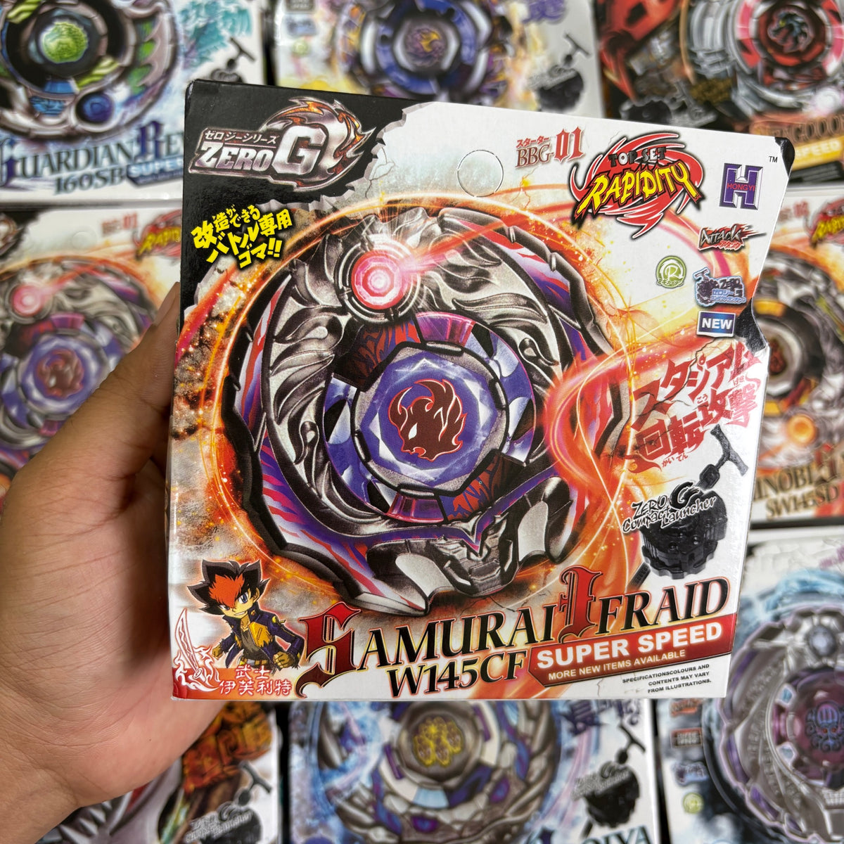Beyblade Rapidity | Samurai Ifraid W145CF