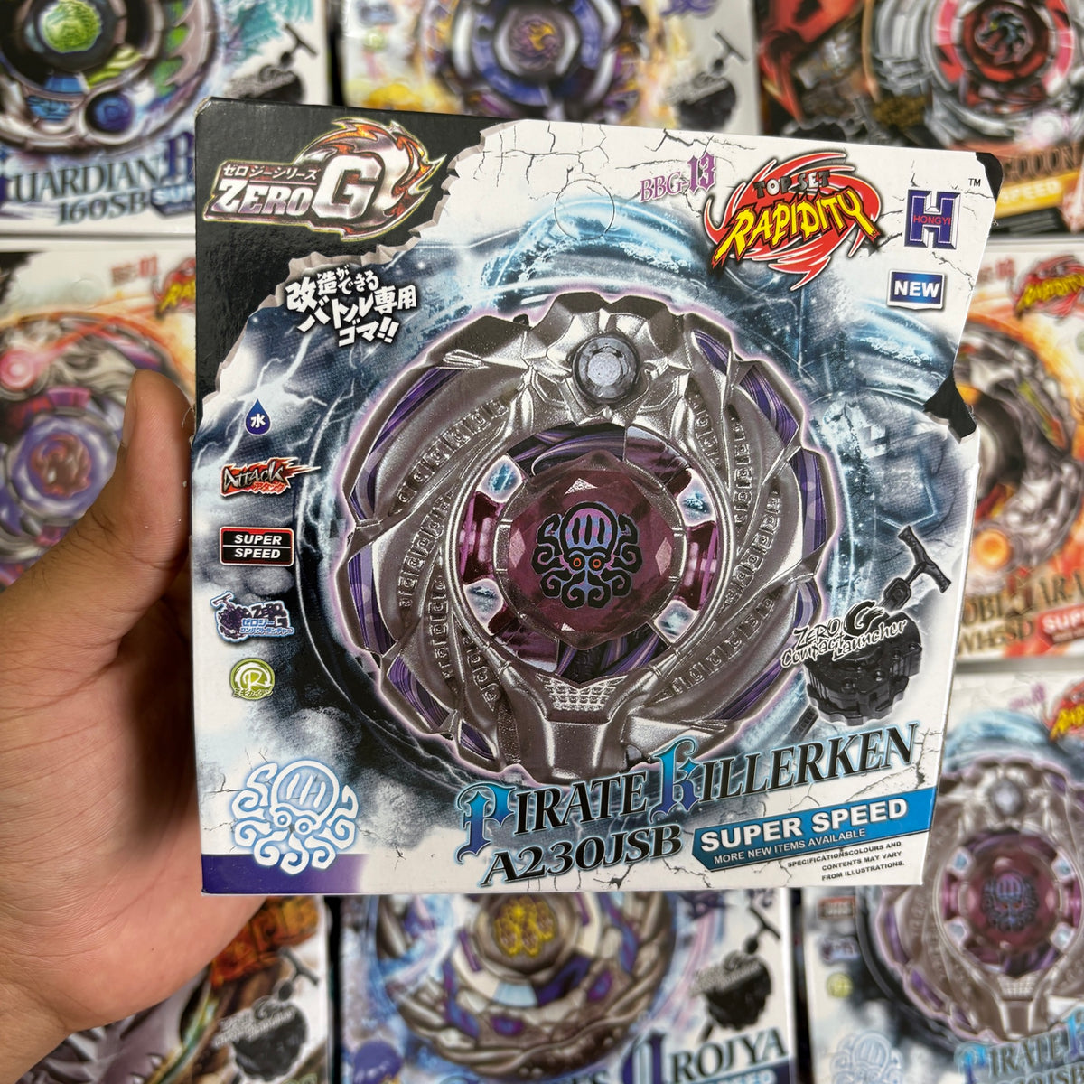 Beyblade Rapidity | Pirate Killerken A230JSB