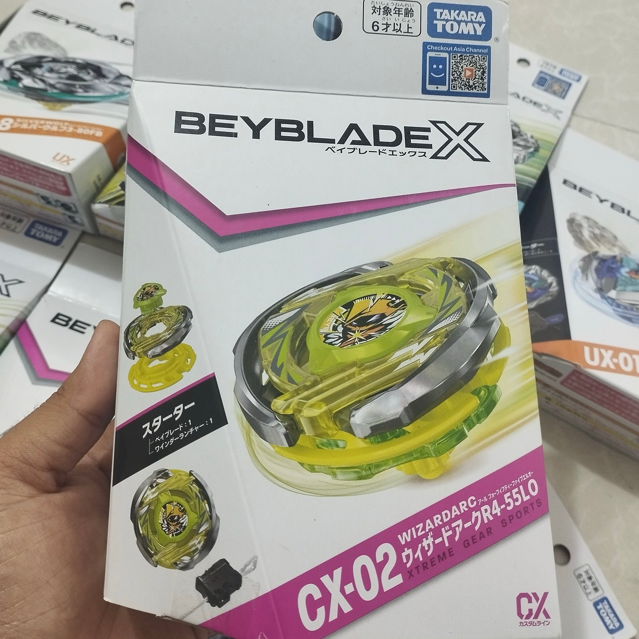Beyblade X | Wizard Arc R4-55LO