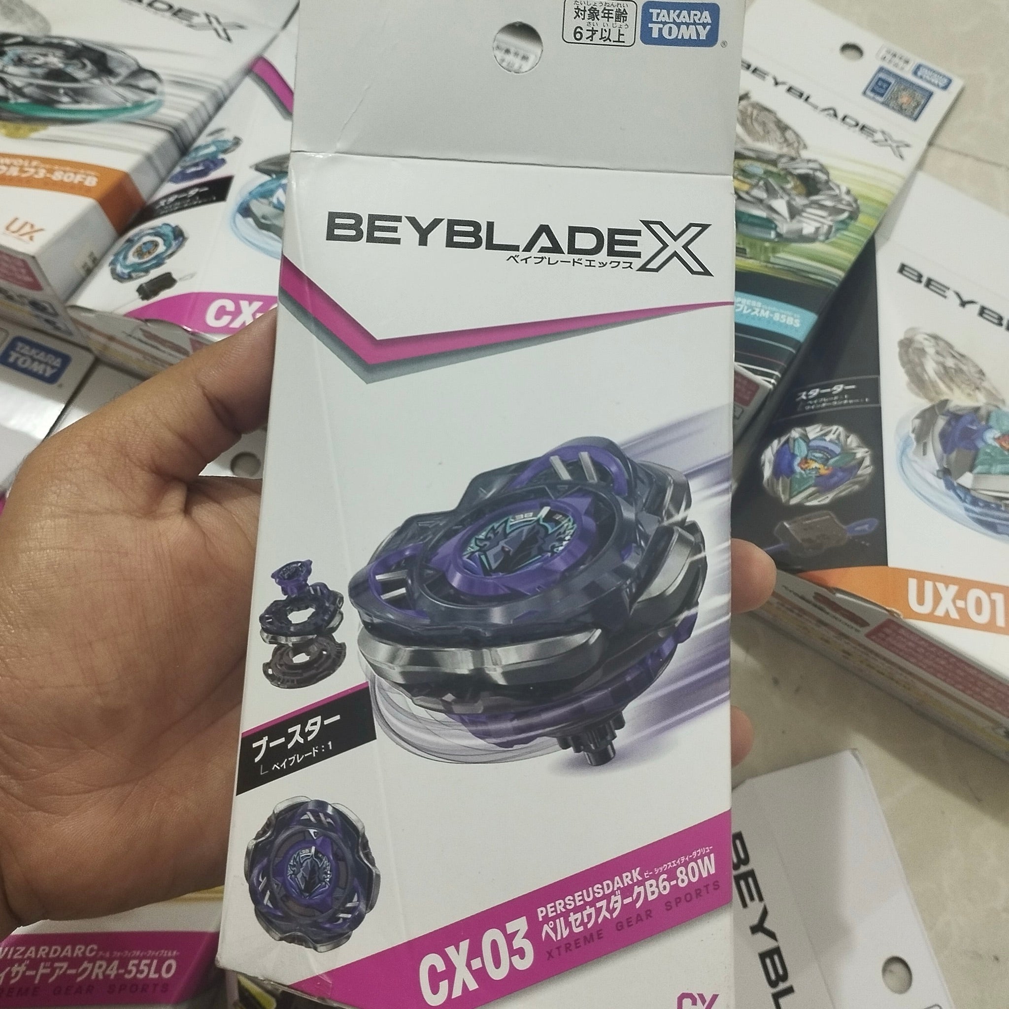 Beyblade X | Perseus Dark B6-80W