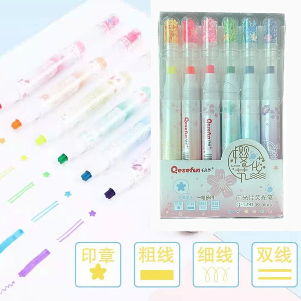 Colorful Highlighter | Shape Stamp