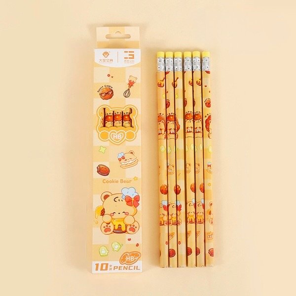 Cute Cartoon Pencil | Cookie Bear