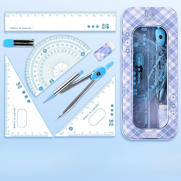 Geometry Box | Blue Flower