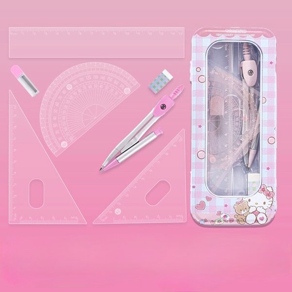 Geometry Box | Pink Hello Kitty