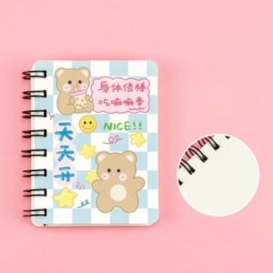 Kawaii Mini Notebook | Bear V5