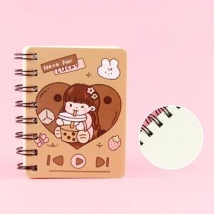 Kawaii Mini Notebook | Boba Girl V1