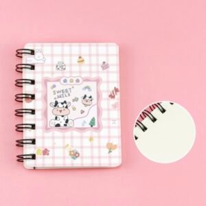 Kawaii Mini Notebook | Cow V3