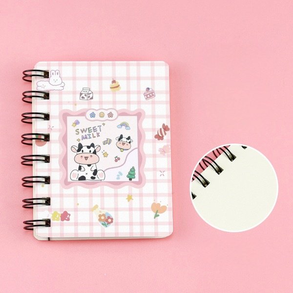Kawaii Mini Notebook | Cow V3