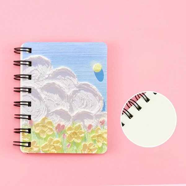 Kawaii Mini Notebook | Flower V3