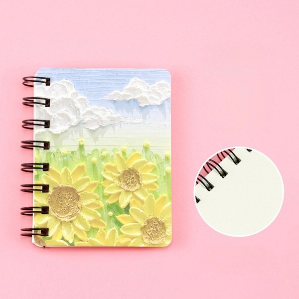 Kawaii Mini Notebook | Flower V5