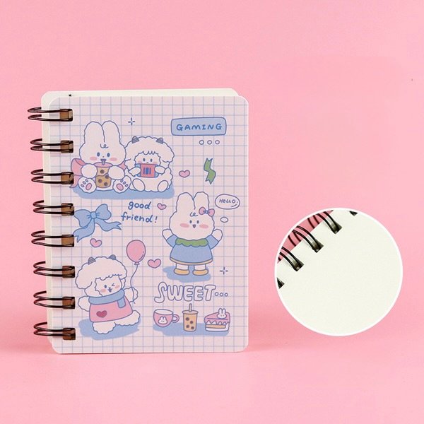 Kawaii Mini Notebook | Sheep V1