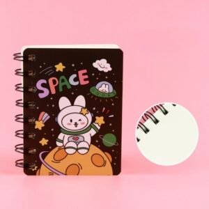 Kawaii Mini Notebook | Space Bunny V1