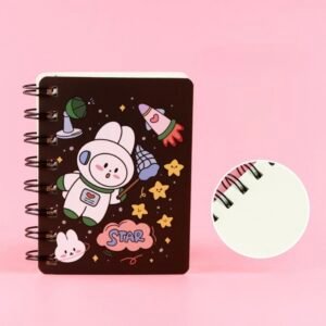 Kawaii Mini Notebook | Space Bunny V2