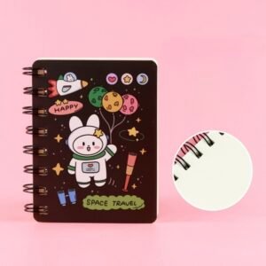 Kawaii Mini Notebook | Space Bunny V3