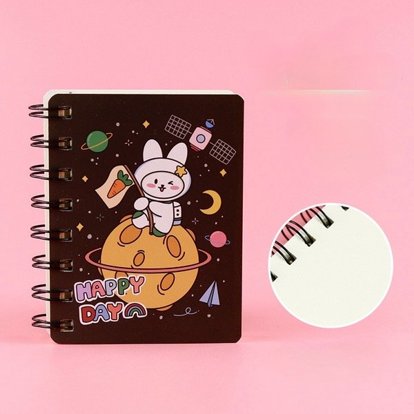 Kawaii Mini Notebook | Space Bunny V4